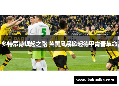 多特蒙德崛起之路 黄黑风暴掀起德甲青春革命